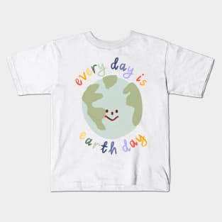 Every Day Is (Save The) Earth Day Kids T-Shirt